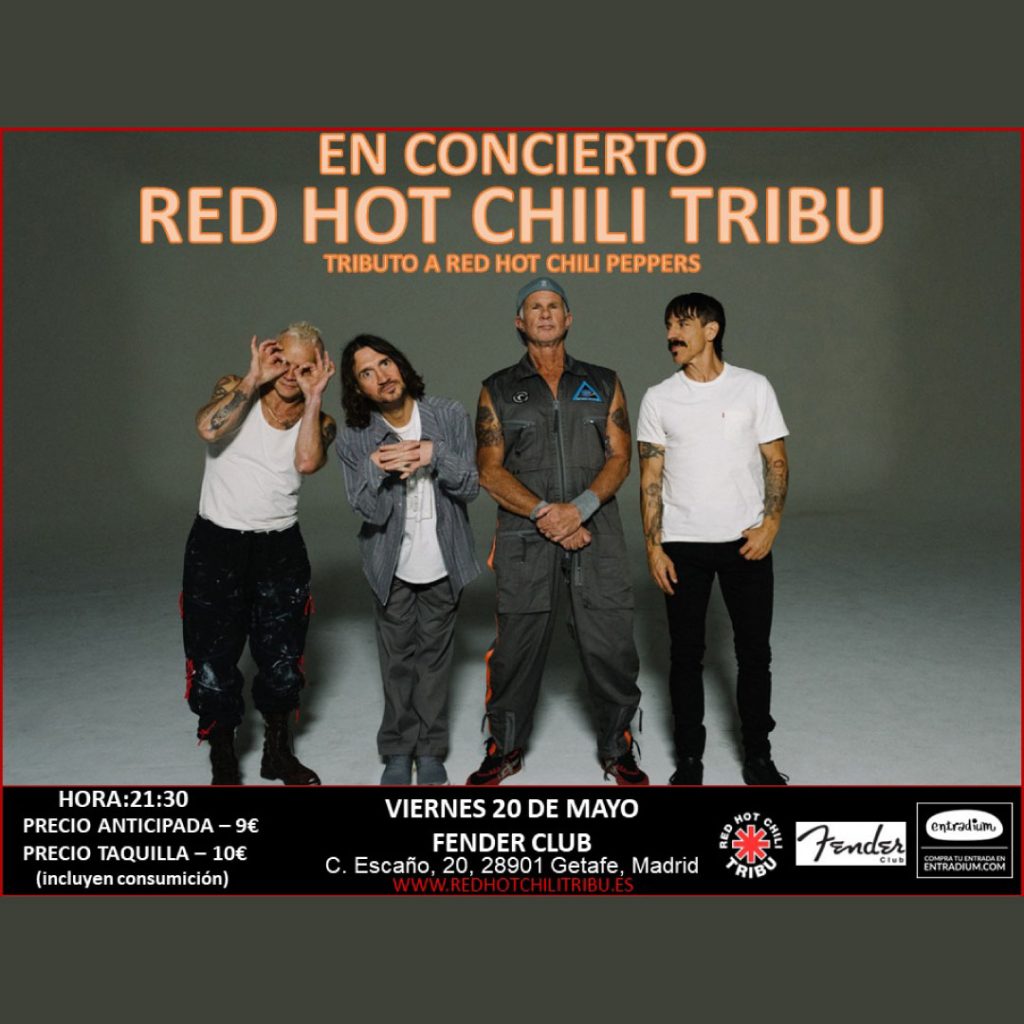 Concierto de Red hot chili tribu
